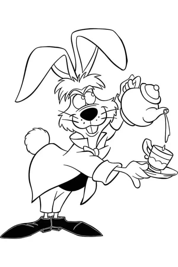 March Hare dari Alice di Negeri