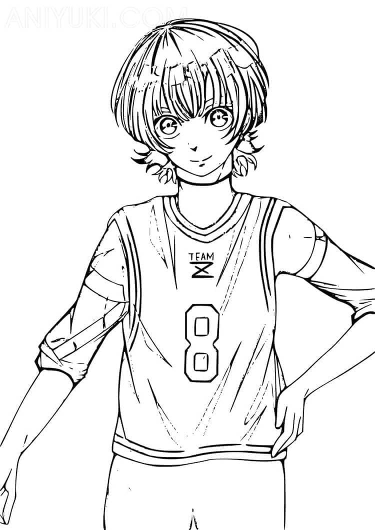 Meguru Bachira dari anime Blue Lock