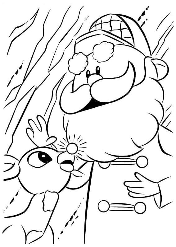 Rudolph dan Santa