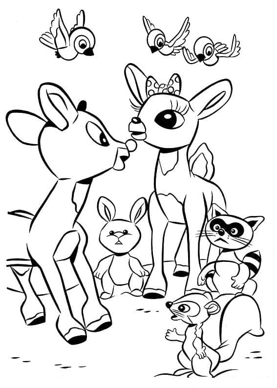 Rudolph dan Teman temannya