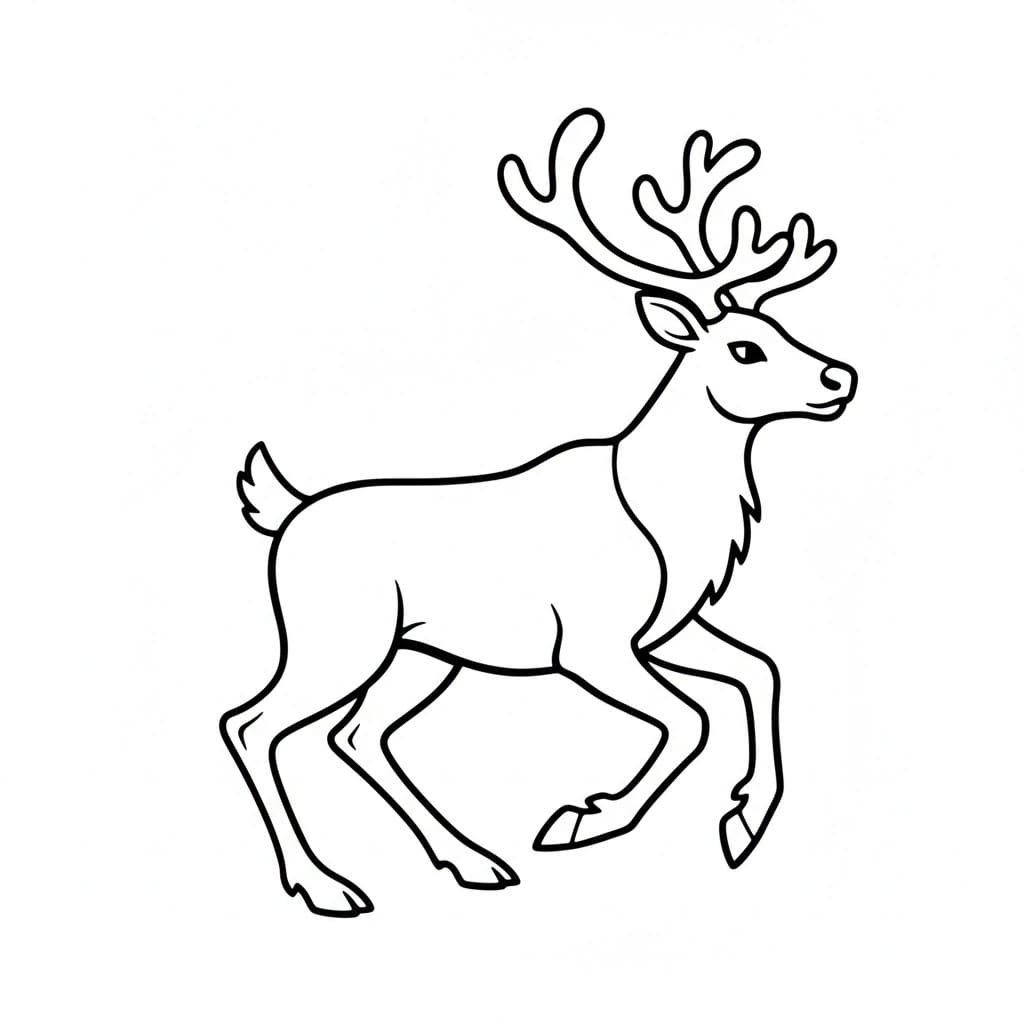 Rusa kutub senang