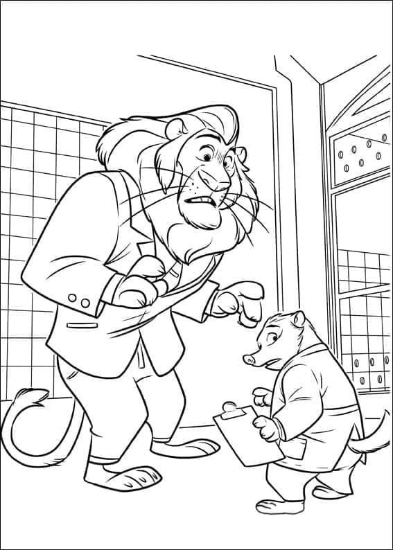 Walikota Lionheart dari Zootopia