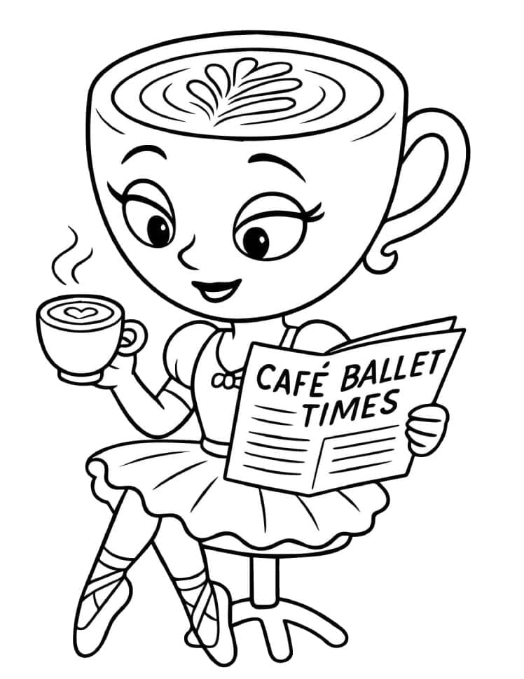 Ballerina Cappucina Sangat Imut