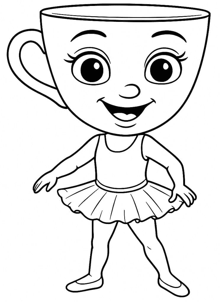 Ballerina Cappucina sederhana
