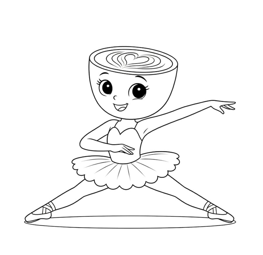 Ballerina Cappucina Tertawa