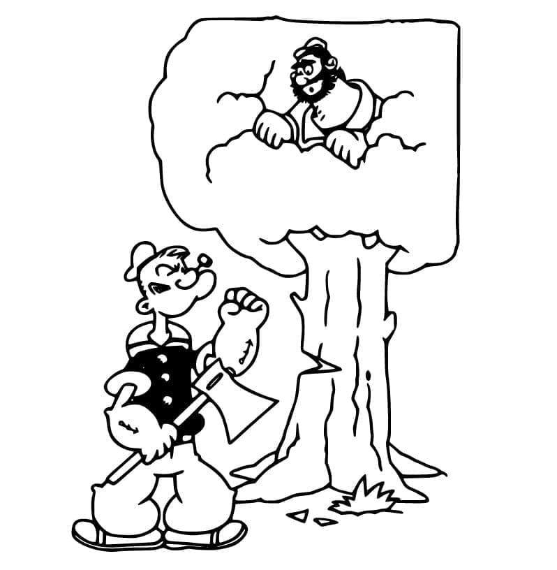 Bluto dan Popeye