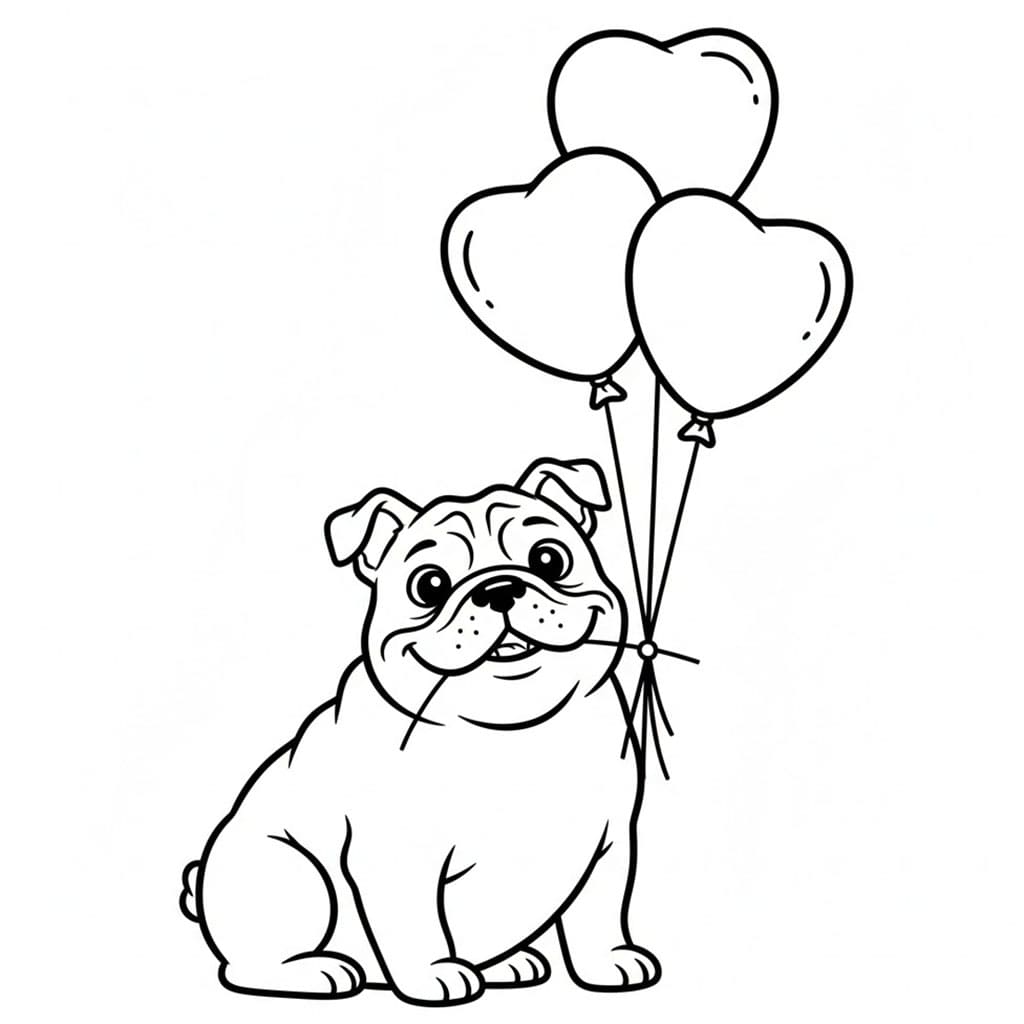 Buldog dan Balon