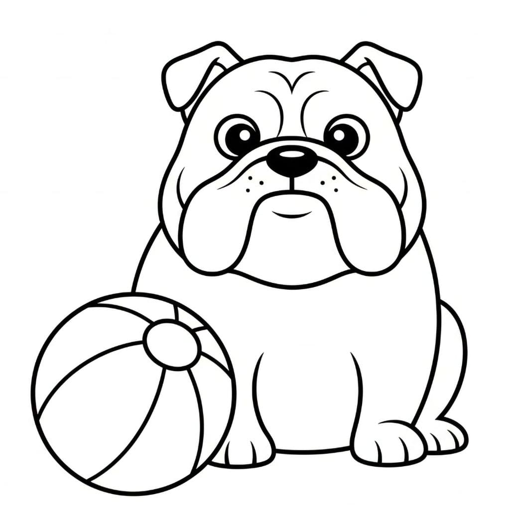 Buldog dan Bola