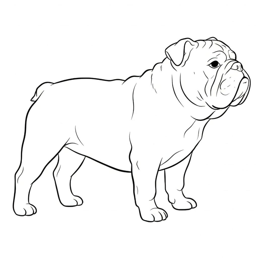Buldog Tampak Samping