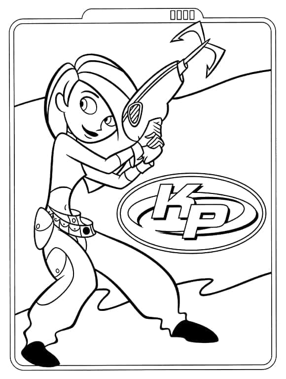 Cetak Gratis Kim Possible