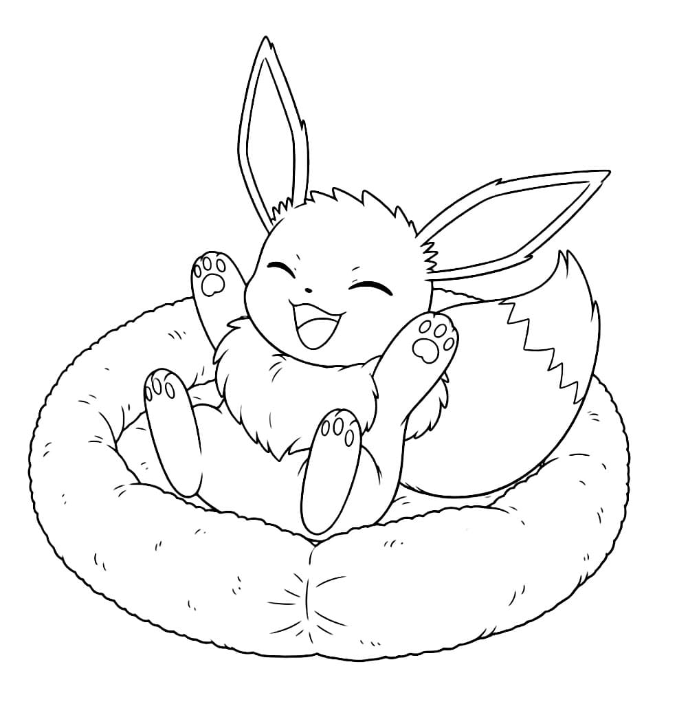 Eevee sangat senang