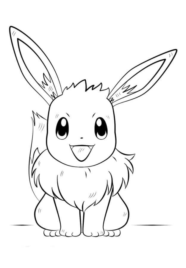 Eevee yang bahagia