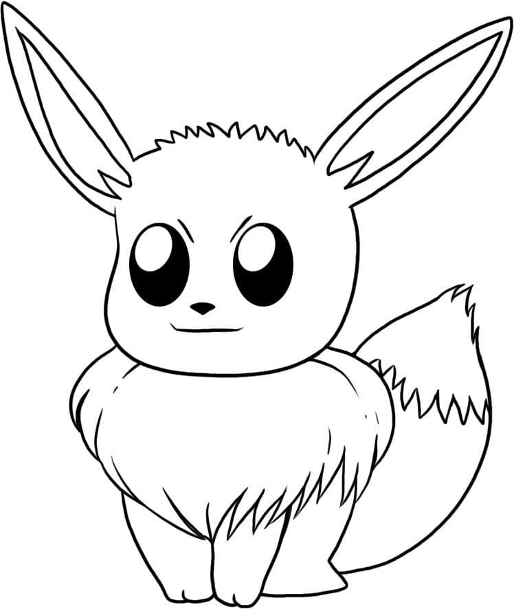 Eevee yang tersenyum