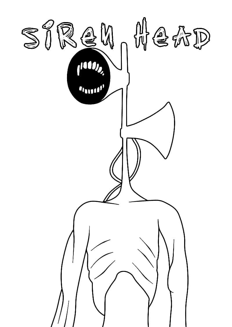Garis Besar Siren Head Gratis