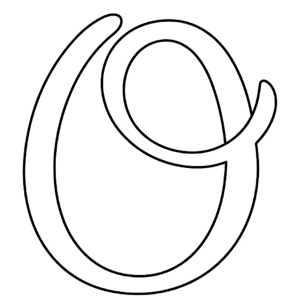 Huruf O Minimal