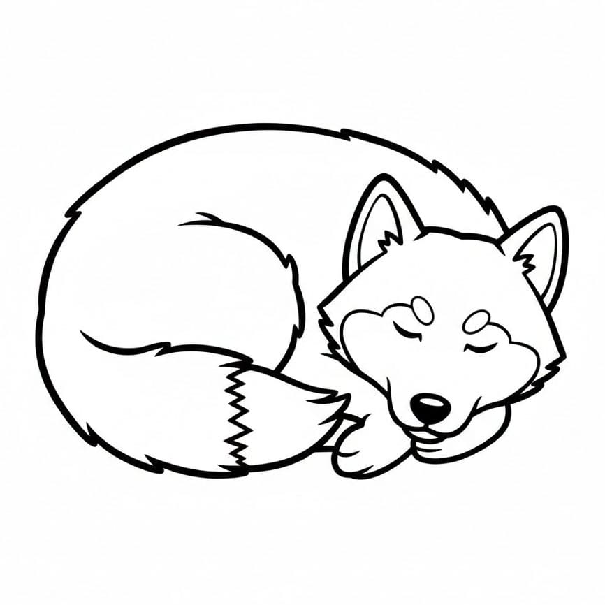 Husky Tidur