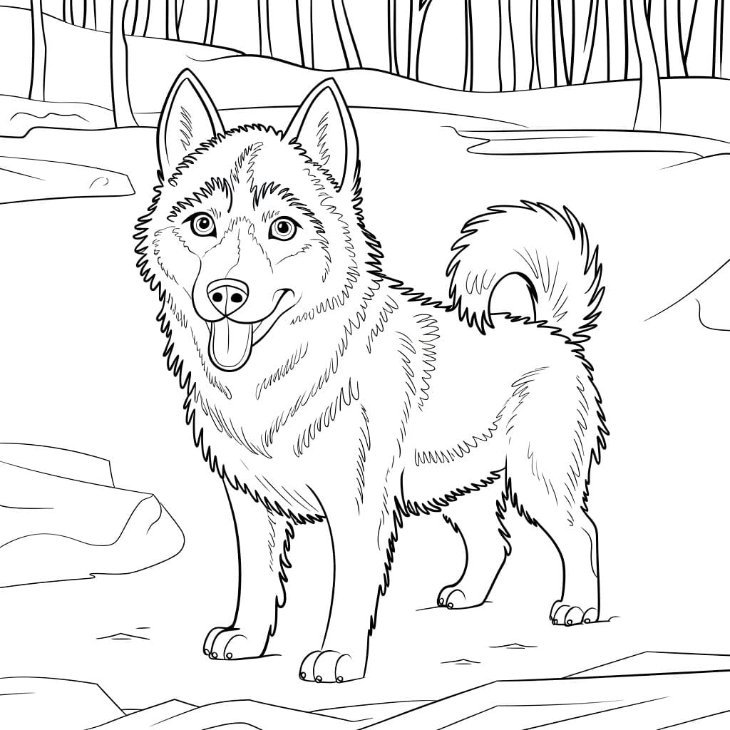 Husky yang baik