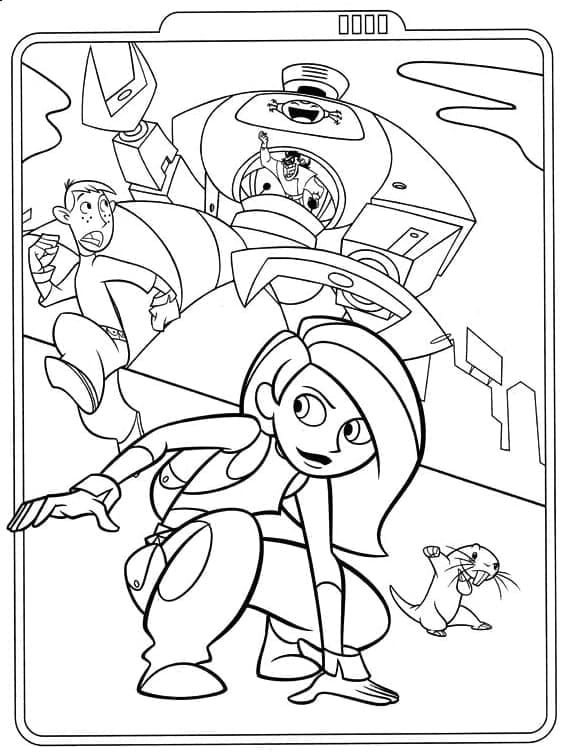 Kim Possible bertarung
