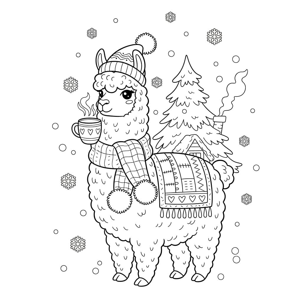 Llama Musim Dingin