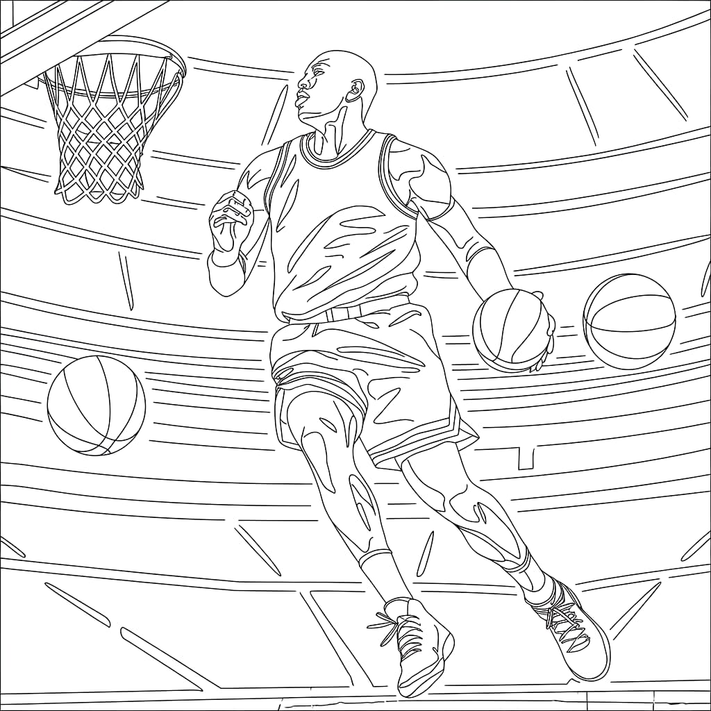 Michael Jordan berlatih