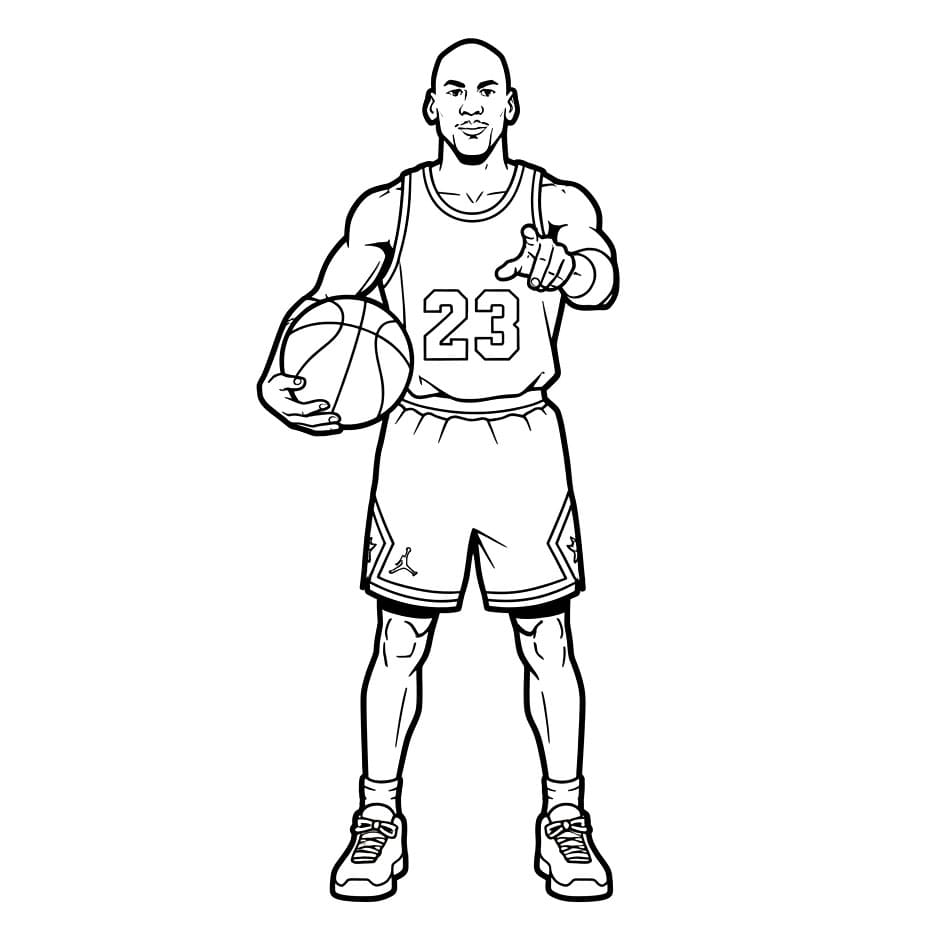 Michael Jordan percaya diri
