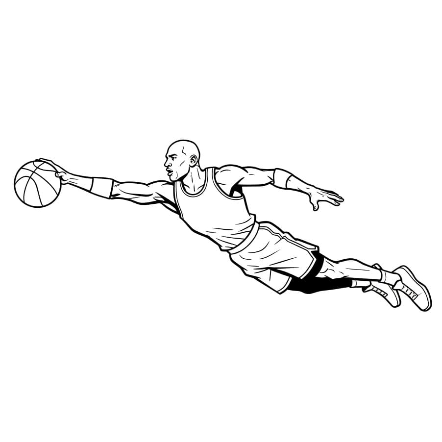 Michael Jordan Terbang