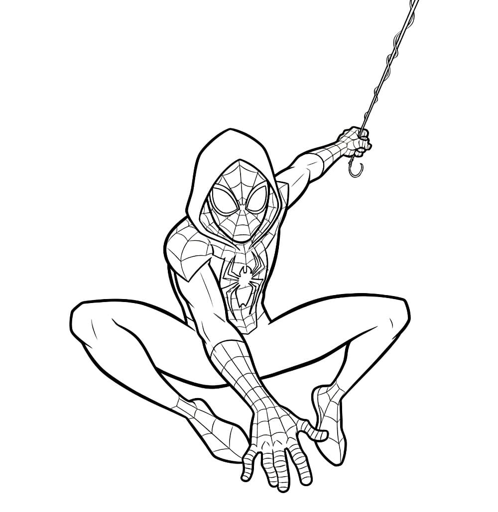 Miles Morales Gaya Minimal