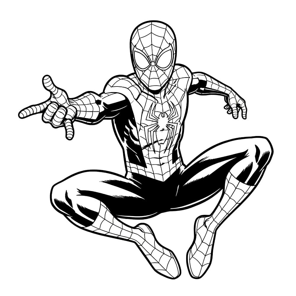Miles Morales Melompat