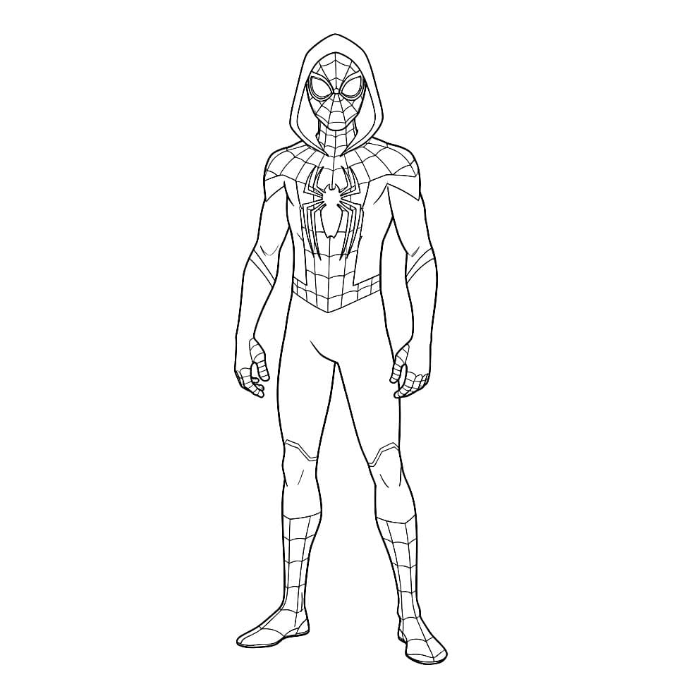 Miles Morales Pose Tenang