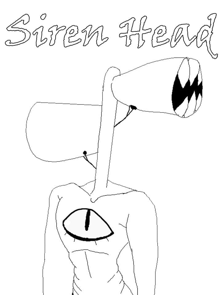 Monster Siren Head Dapat Dicetak