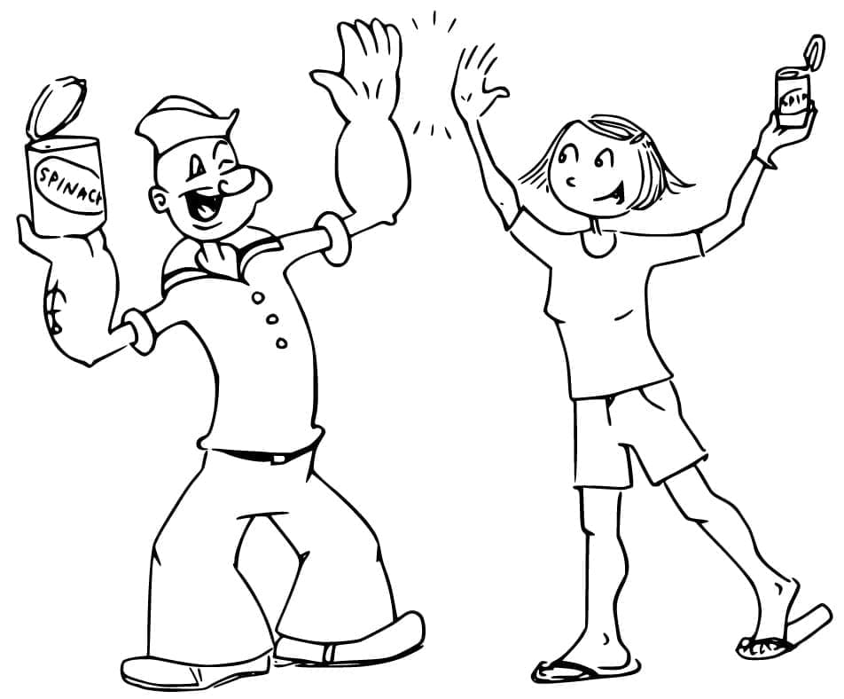 Popeye dan Olive Oyl