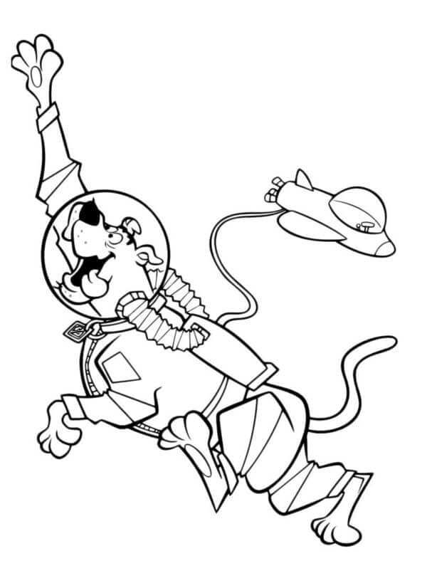 Scooby Doo astronot