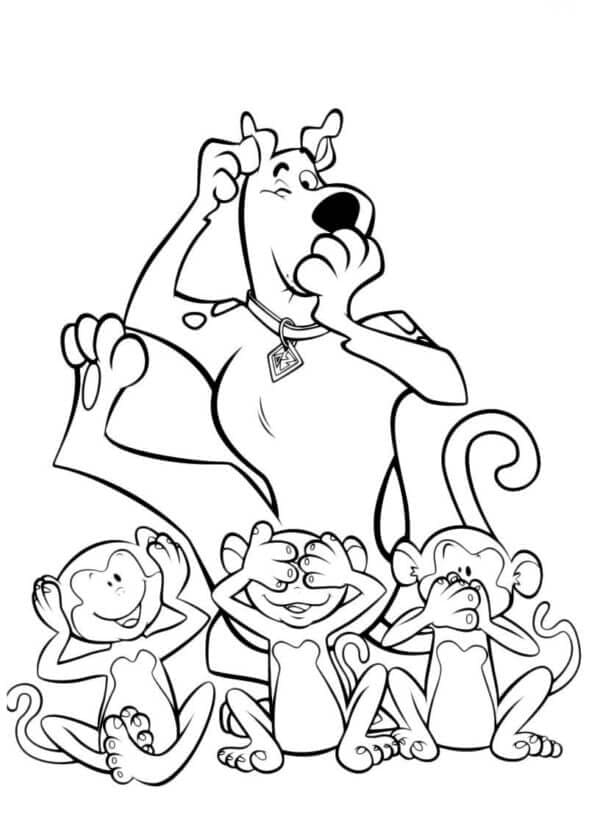 Scooby Doo dan monster