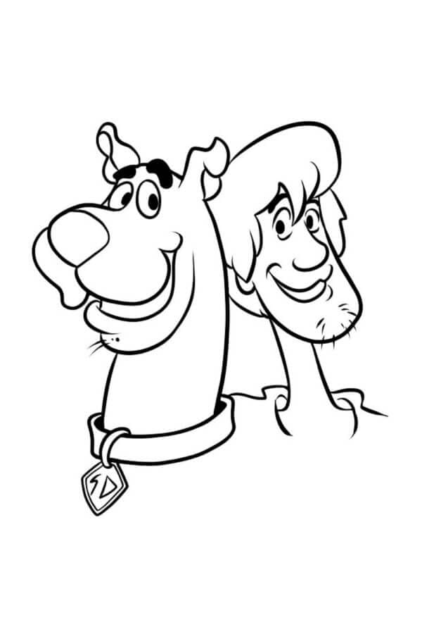 Scooby Doo dan Shaggy Rogers