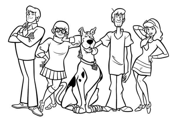 Scooby Doo dan teman-temannya
