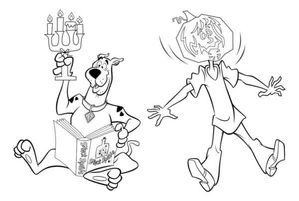 Scooby Doo Membaca Buku