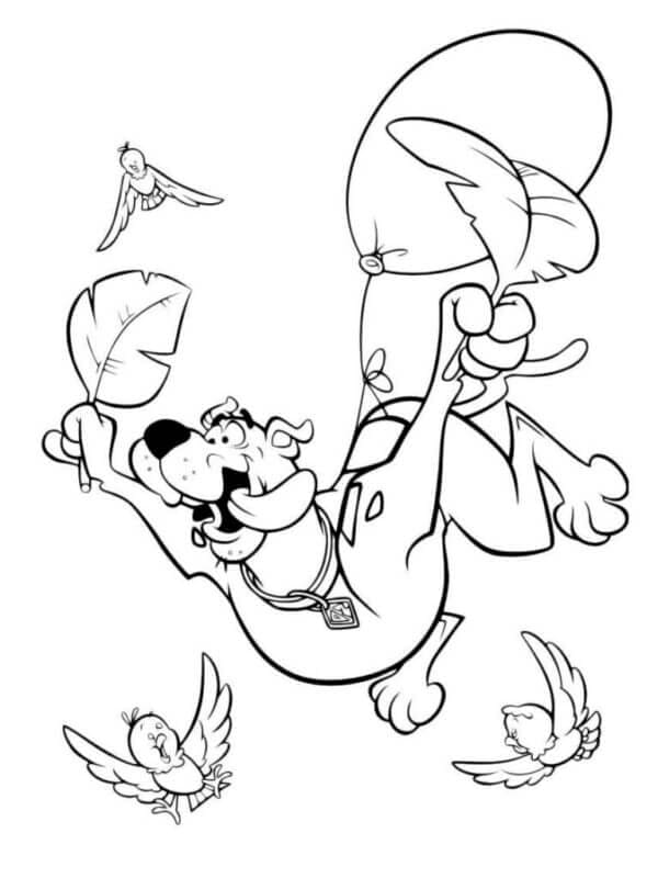 Scooby Doo terbang