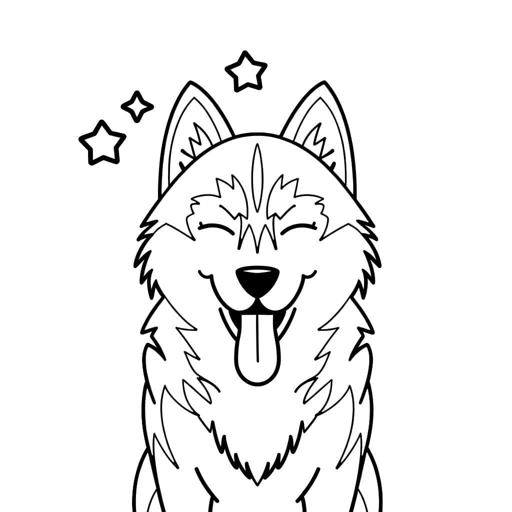 Senyum Husky