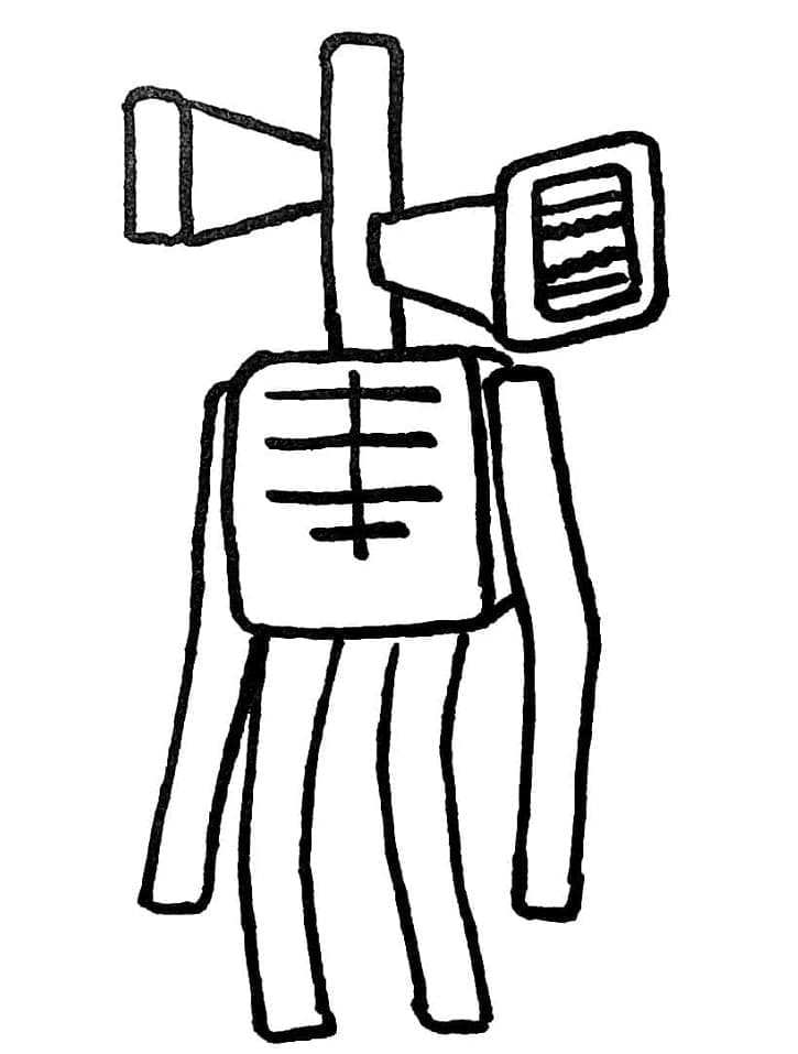 Siren Head Mudah