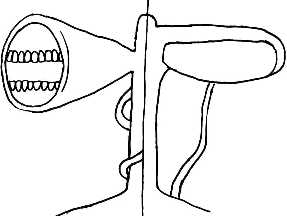 Siren Head Sederhana
