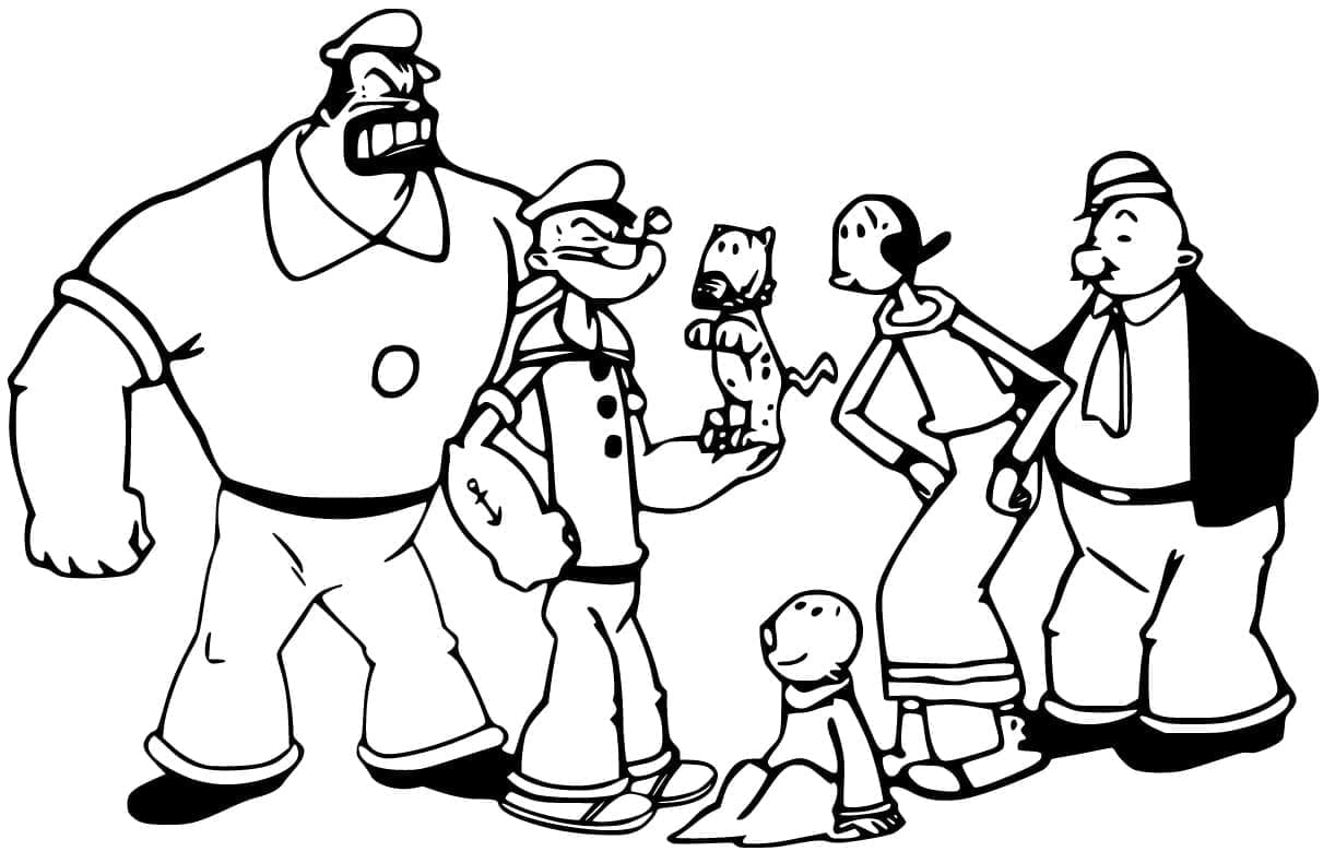 Tokoh-tokoh dalam Popeye