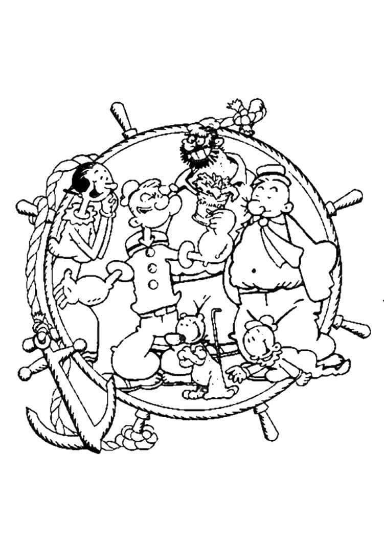 Tokoh-tokoh dari Popeye