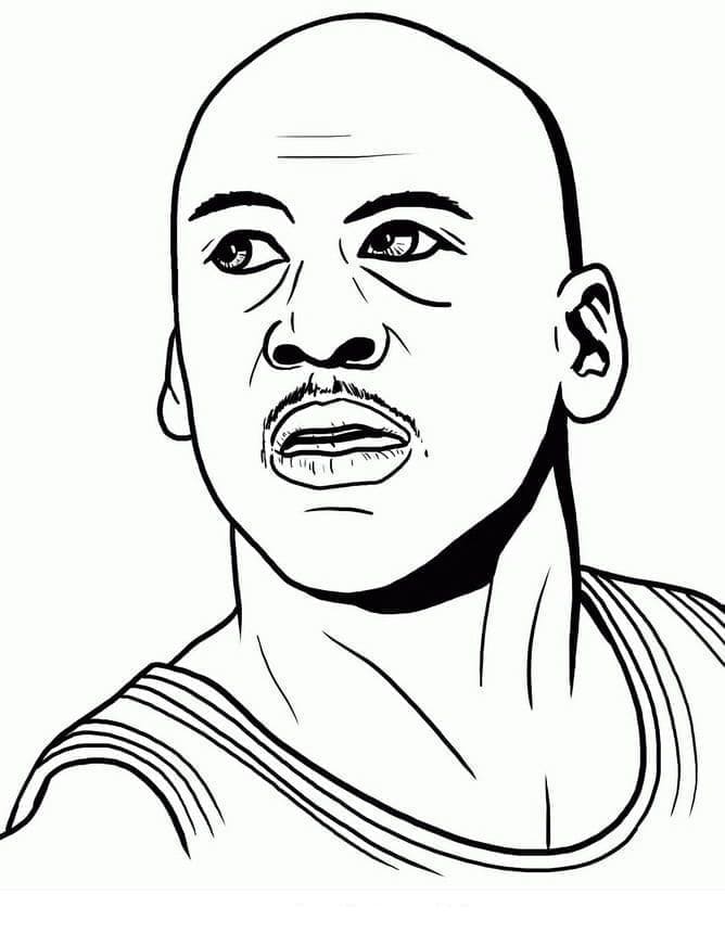 Wajah Michael Jordan