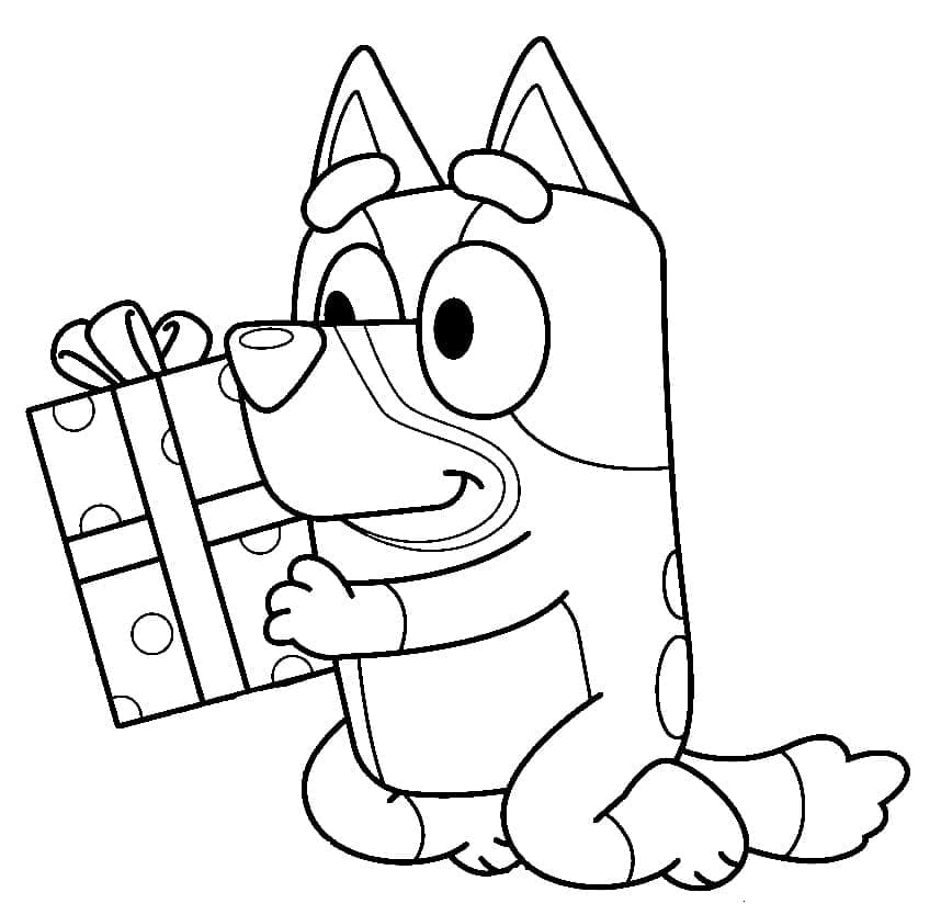 Bluey dan Sebuah Hadiah