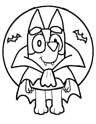 Bluey di Halloween
