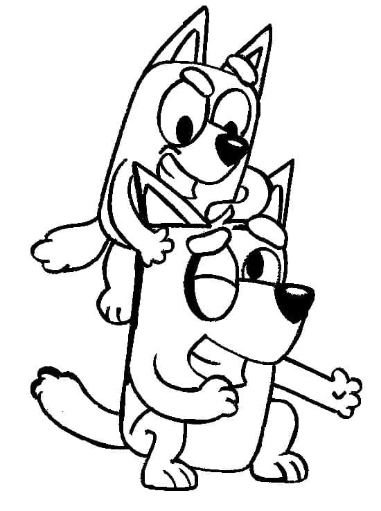 Bluey Lucu dan Bingo