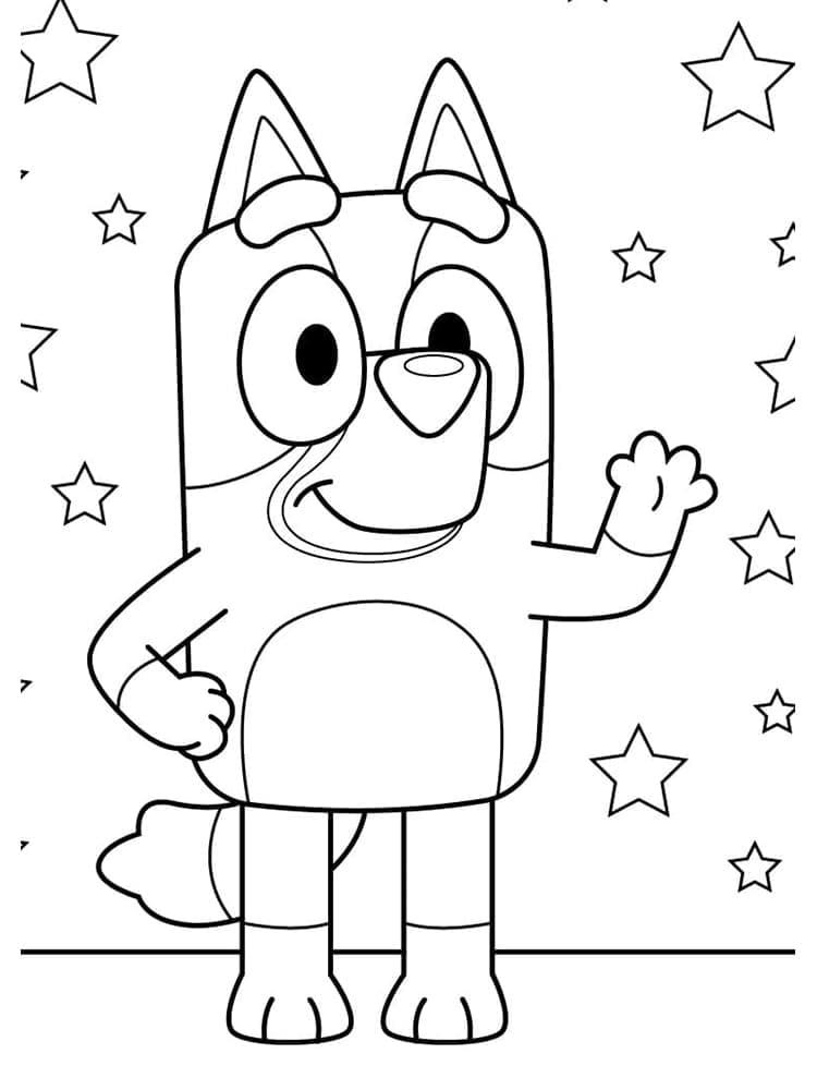 Bluey yang Bahagia
