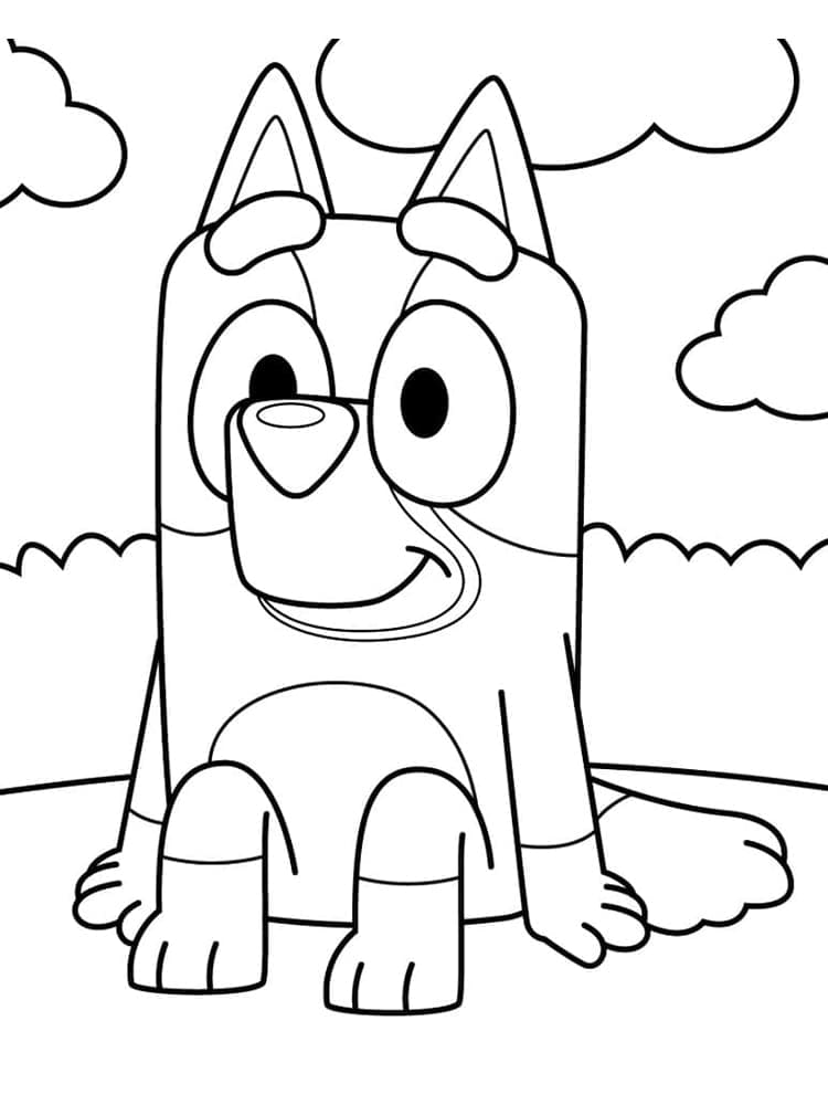 Bluey yang Menggemaskan