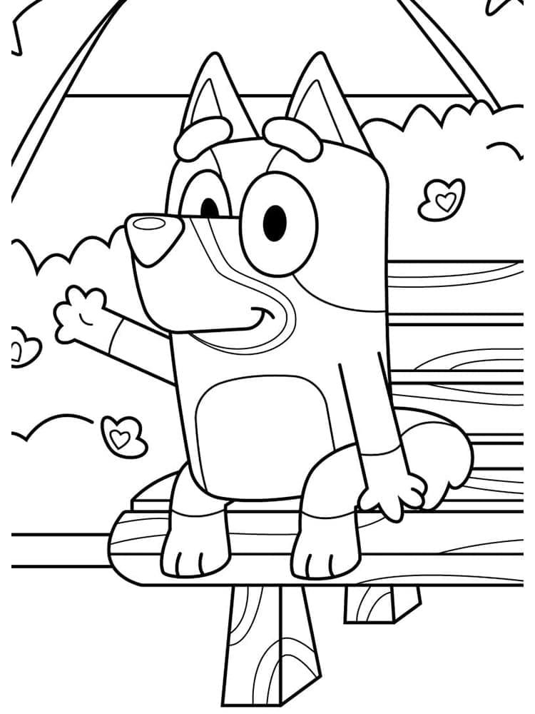 Bluey yang Ramah