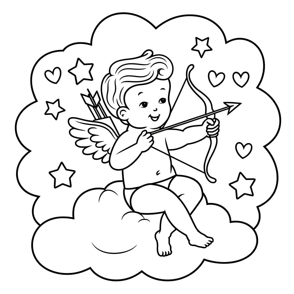 Gambar Cupid yang lucu